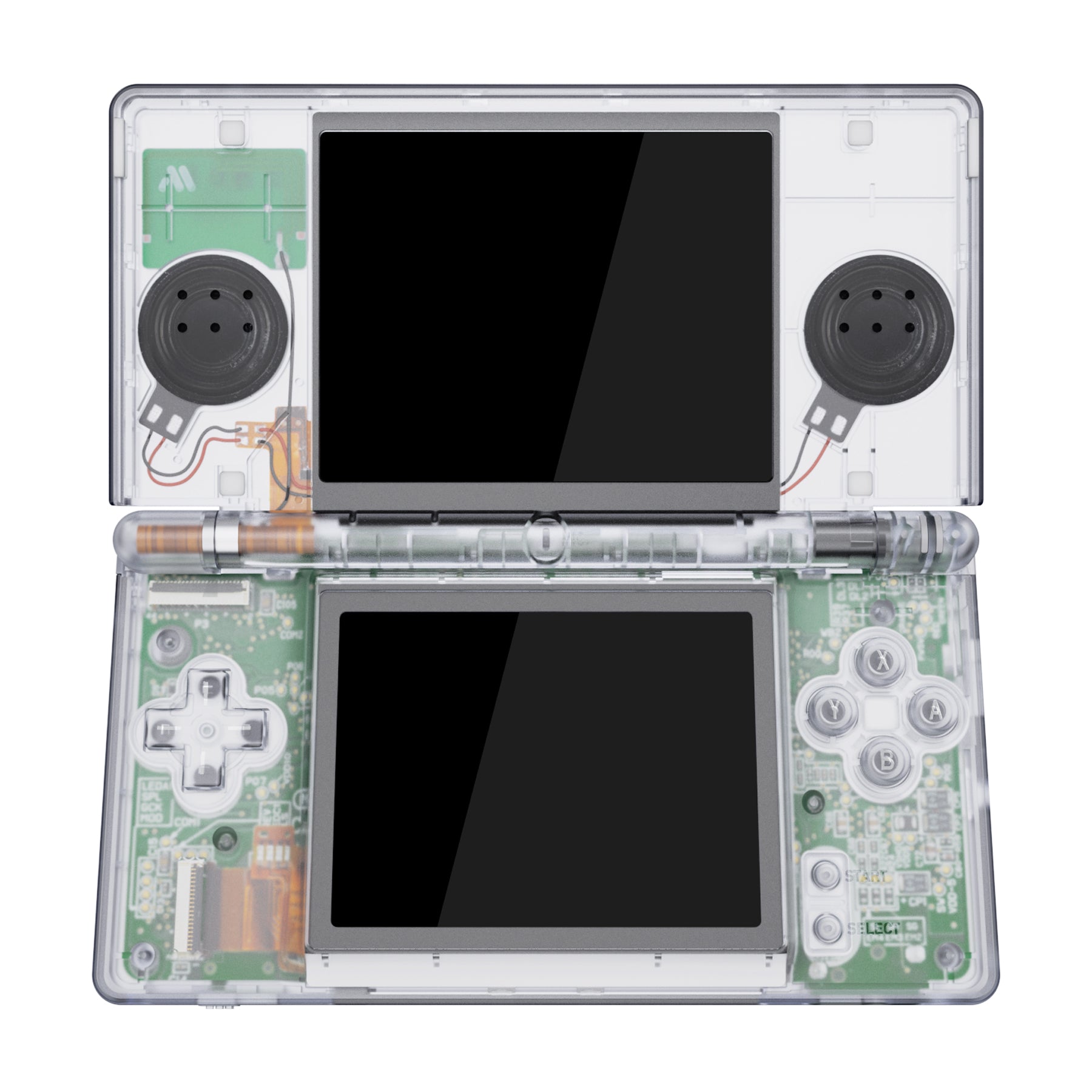 Clear Shell 2ds Xl Housing Housing Shell Cover Case Set Black For