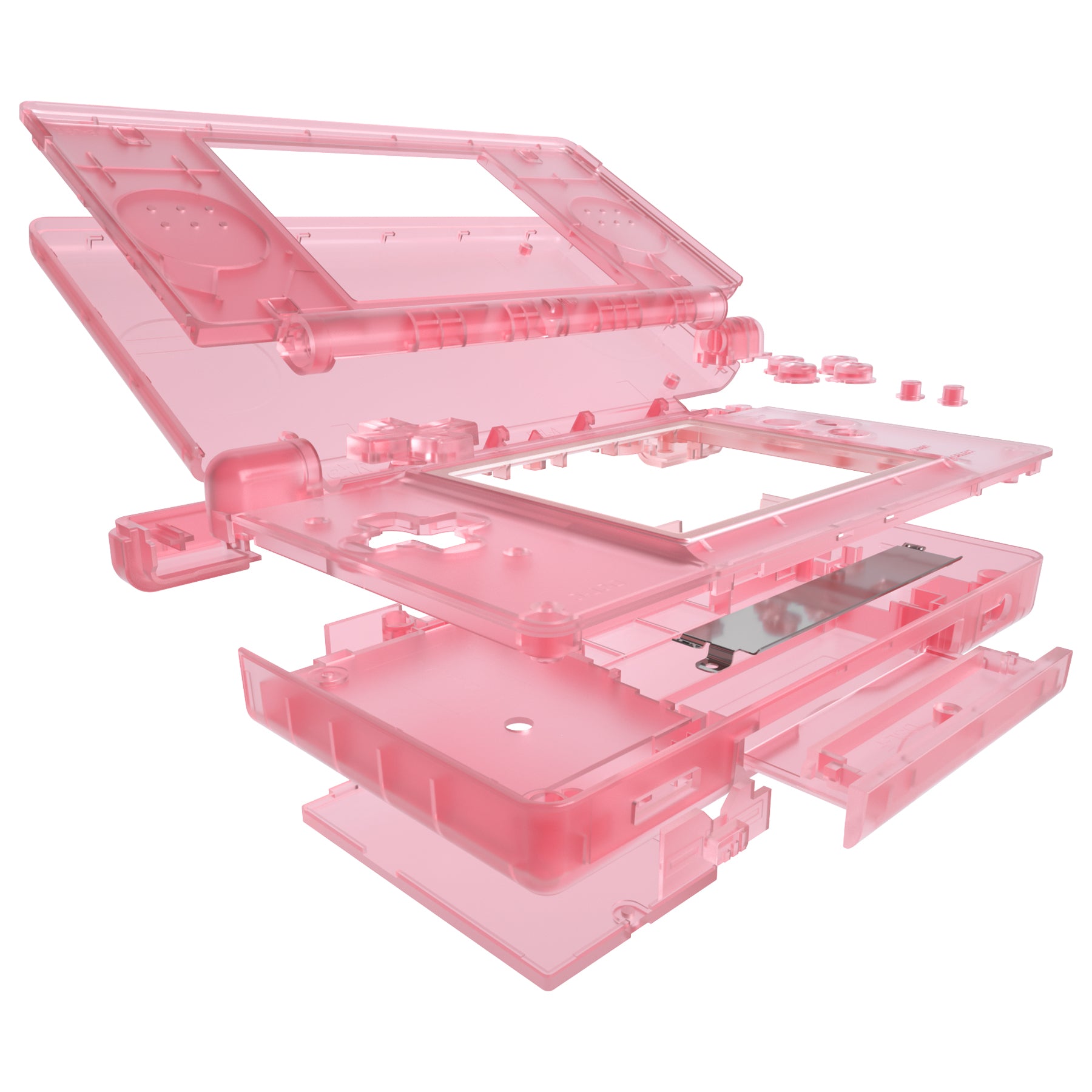 eXtremeRate Cherry Pink Replacement Full Housing Shell for