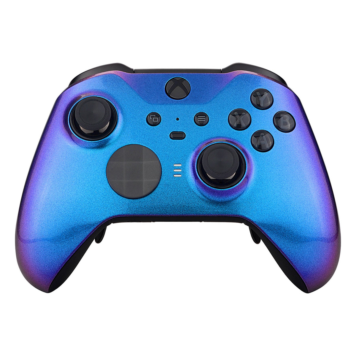 Coque Personnalisée EXtremeRate Dragon De Jade + Anneaux Joystick Pour Manette Xbox One Elite Series 2 / Core – Modèle 1797, Design Exclusif Anti-Glisse