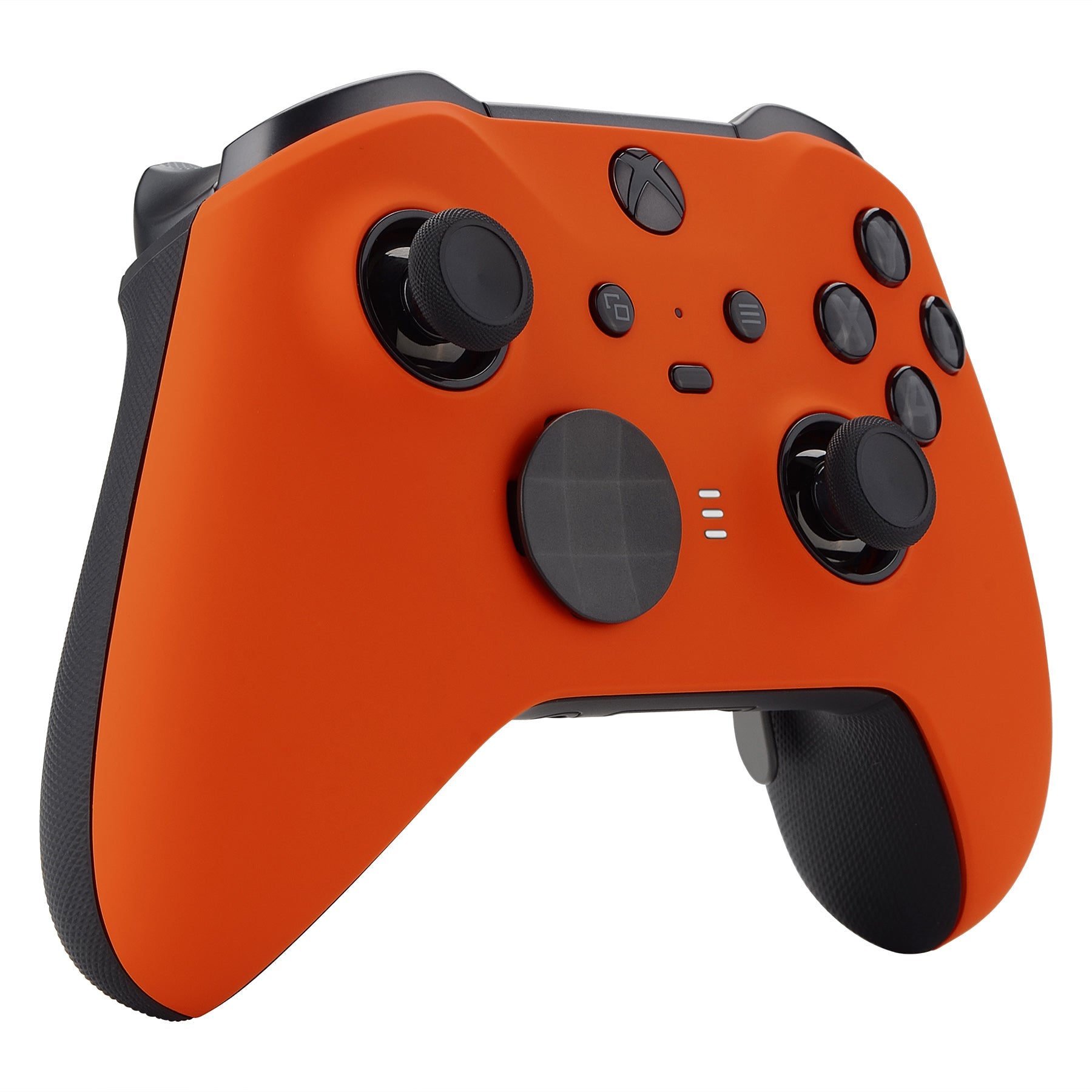 eXtremeRate Orange Soft Touch Grip Faceplate Cover, Front Housing