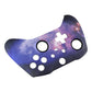 eXtremeRate Retail Nebula Galaxy Patterned Faceplate Cover, Soft Touch Front Housing Shell Case Replacement Kit for Xbox One Elite Series 2 Controller (Model 1797 and Core Model 1797) - Thumbstick Accent Rings Included - ELT101