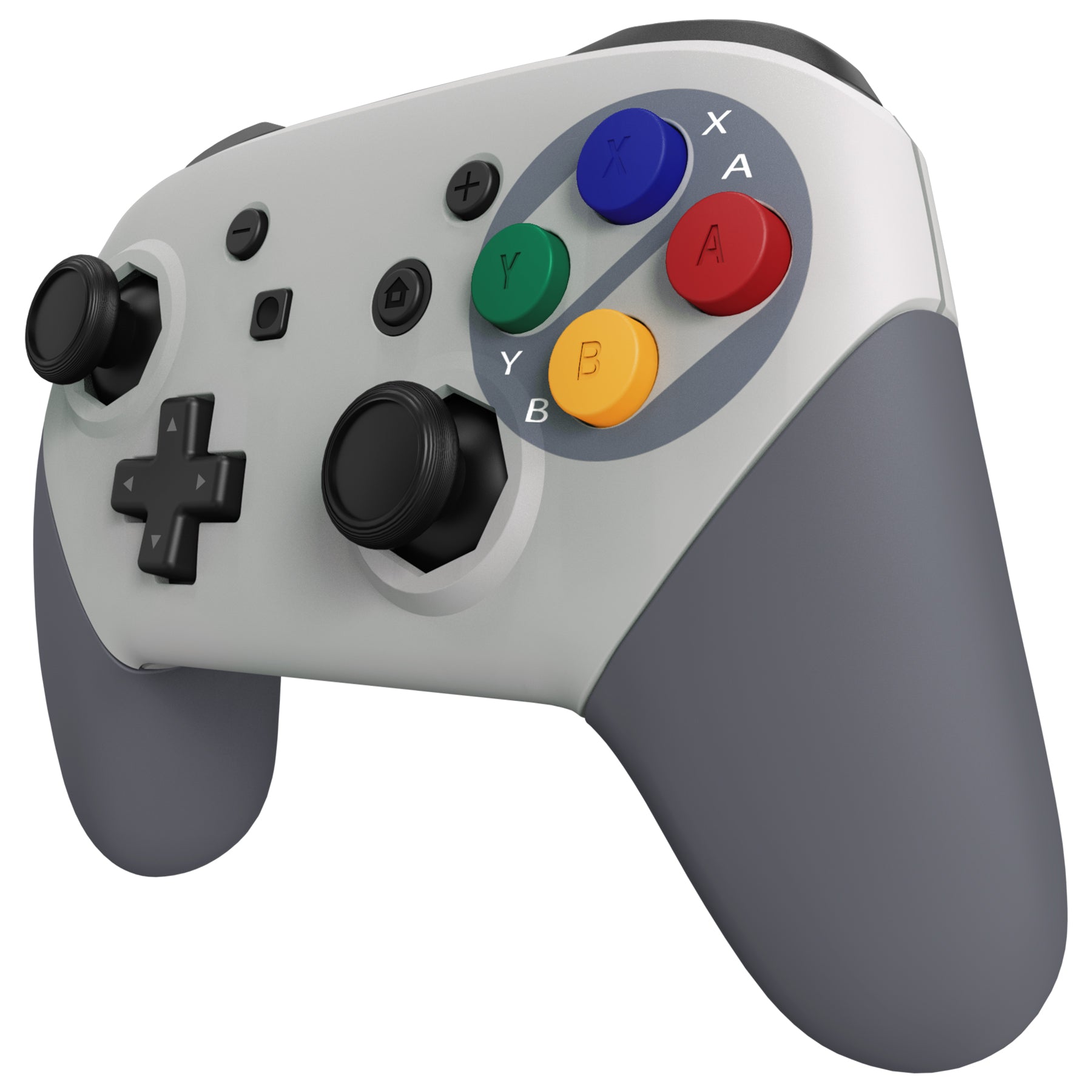 eXtremeRate SFC SNES Classic EU Style Faceplate Backplate Handles