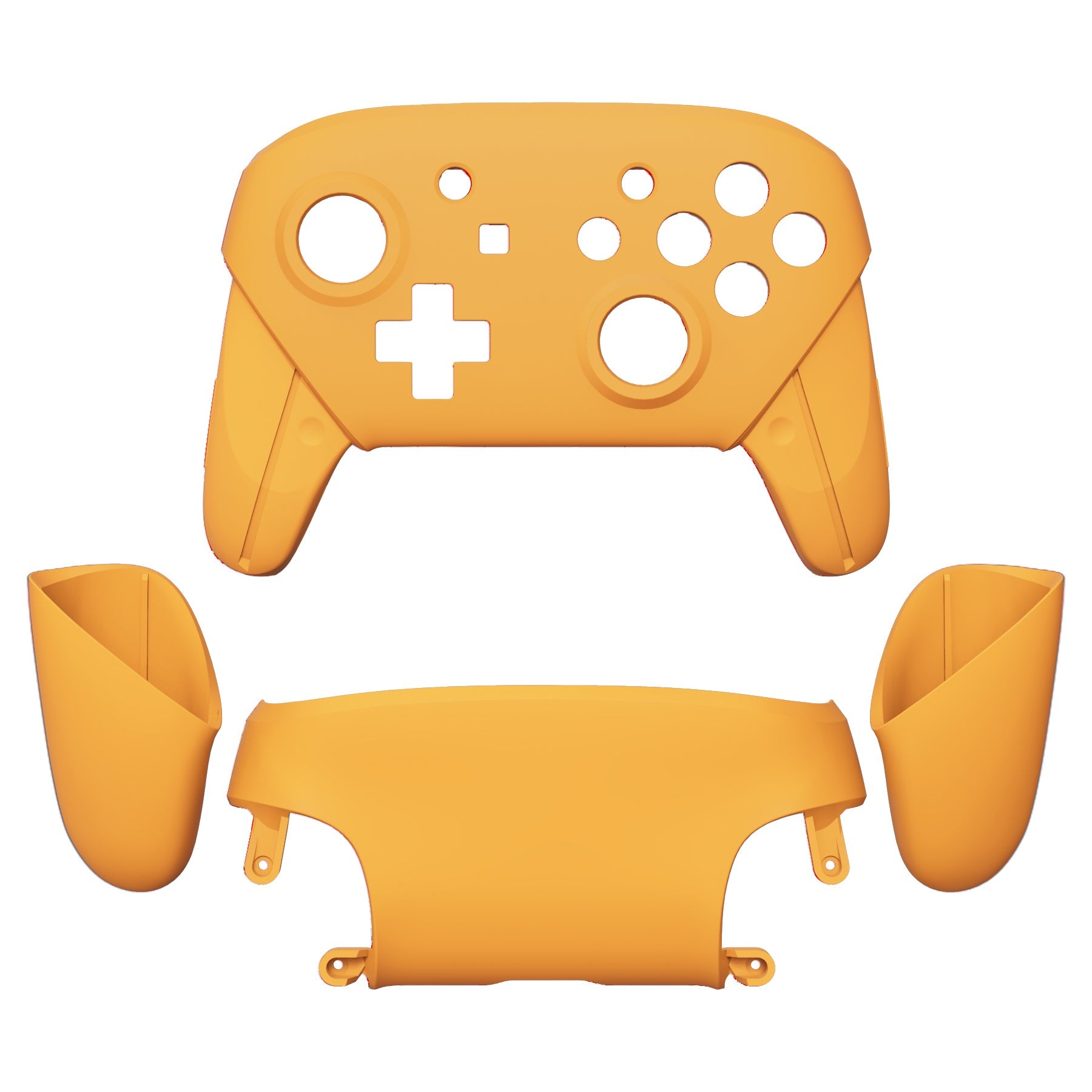 eXtremeRate Caution Yellow Faceplate Backplate Handles for