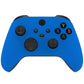 eXtremeRate Retail Blue Replacement Part Faceplate, Soft Touch Grip Housing Shell Case for Xbox Series S & Xbox Series X Controller Accessories - Controller NOT Included - FX3P305