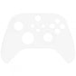 eXtremeRate Retail White Replacement Part Faceplate, Soft Touch Grip Housing Shell Case for Xbox Series S & Xbox Series X Controller Accessories - Controller NOT Included - FX3P308