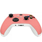 eXtremeRate Retail Coral Replacement Part Faceplate, Soft Touch Grip Housing Shell Case for Xbox Series S & Xbox Series X Controller Accessories - Controller NOT Included - FX3P346