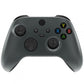eXtremeRate Retail Steel Gray Replacement Part Faceplate, Grip Housing Shell Case for Xbox Series S & Xbox Series X Controller Accessories - Controller NOT Included - FX3P349
