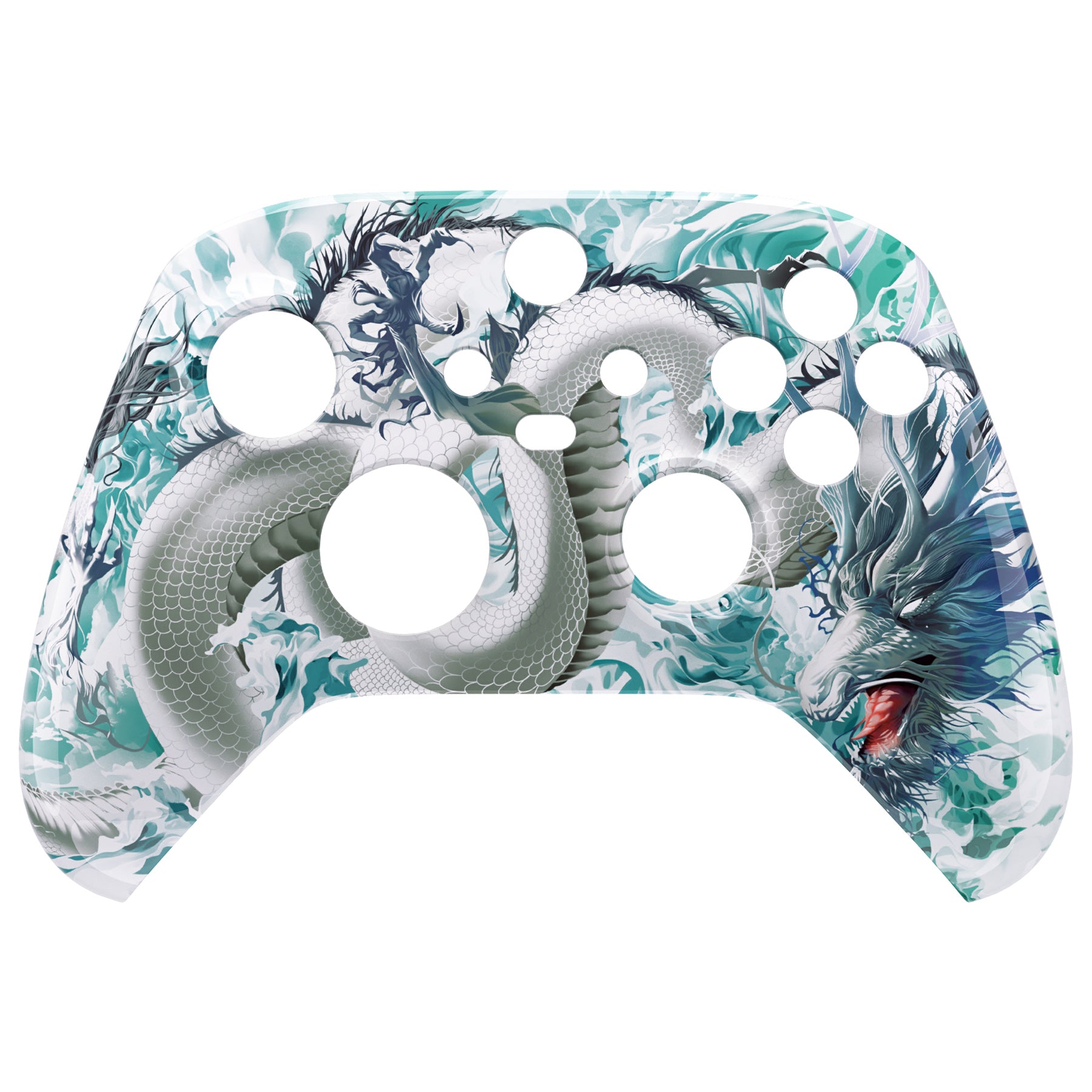 eXtremeRate Jade Dragon - Cloud Dominator Front Housing Shell for