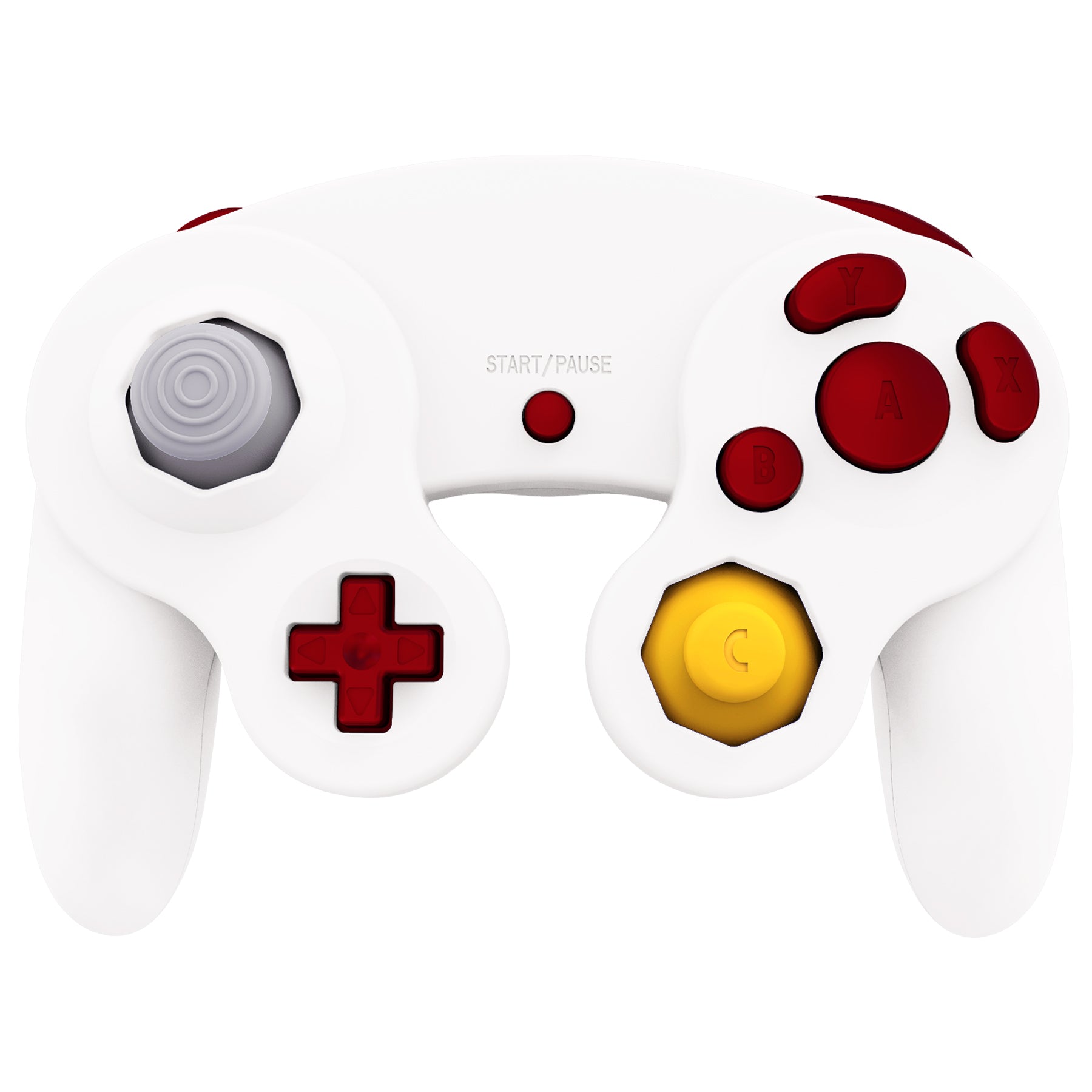 A B X Y Z Button & Thumbstick Button D-pad Mod Kits for Gamecube NGC Controller -White A B X Y Z Button & Thumbstick Button D-pad Mod Kits for Gamecube NGC Controller -White