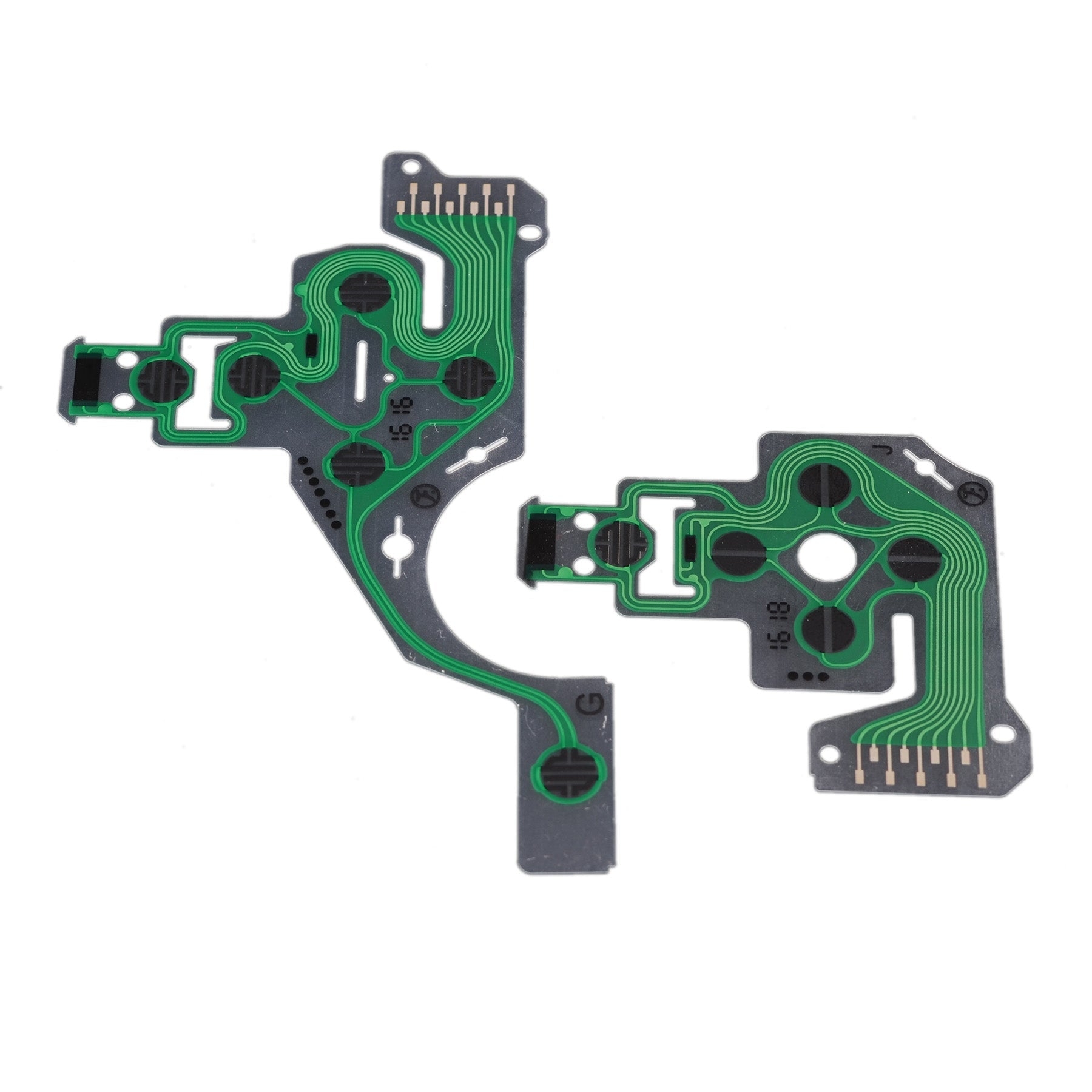 eXtremeRate 10 Pcs Replacement Kit Button Conductive Flex Cable