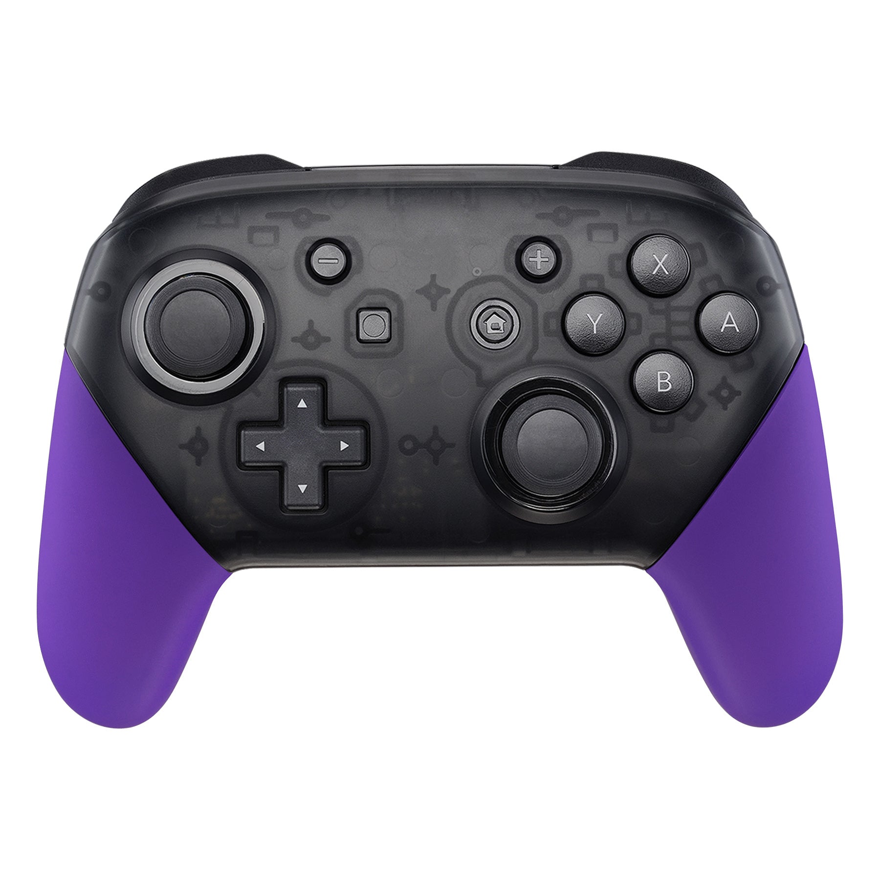 eXtremeRate Purple Replacement Handle Grips for Nintendo Switch