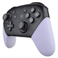 eXtremeRate Retail Light Violet Replacement Handle Grips for Nintendo Switch Pro Controller, Soft Touch DIY Hand Grip Shell for Nintendo Switch Pro - Controller NOT Included - GRP310