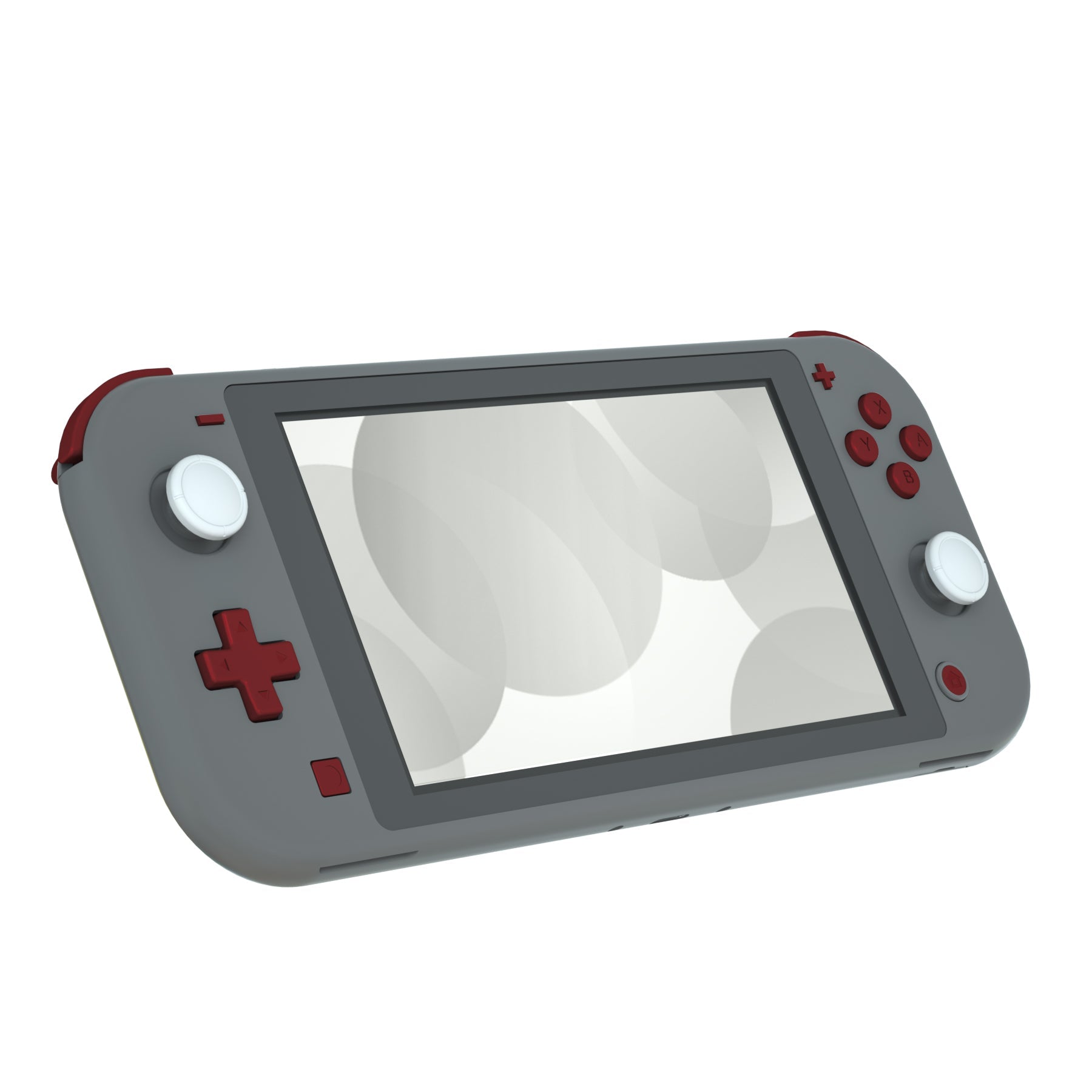 eXtremeRate Scarlet Red Replacement ABXY Home Capture Plus Minus