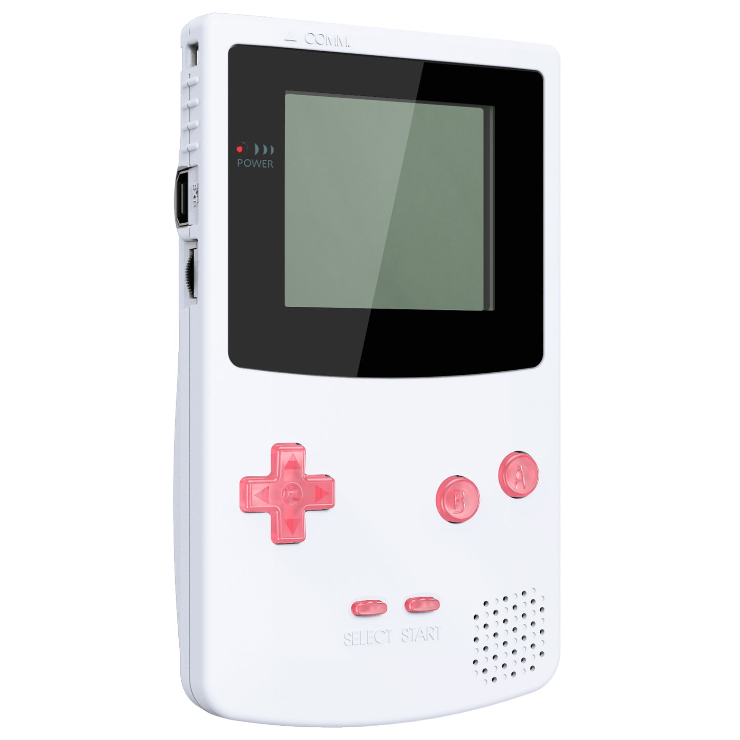 eXtremeRate Retail eXtremeRate Cherry Pink Replacement Full Set Buttons for Gameboy Color GBC - Handheld Game Console NOT Included - JCB4007