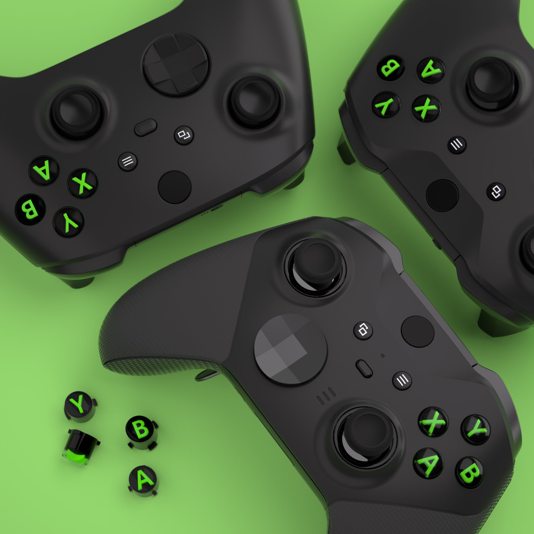 YUXI 1Set Pulsanti di Ricambio ABXY Mod K per Pulsante Controller Xboxone Per Xbox One Slim/Ele Xbox Serie XS Parte di Riparazione YUXI 1Set Pulsanti di Ricambio ABXY Mod K per Pulsante Controller Xboxone Per Xbox One Slim/Ele Xbox Serie XS Parte di Riparazione