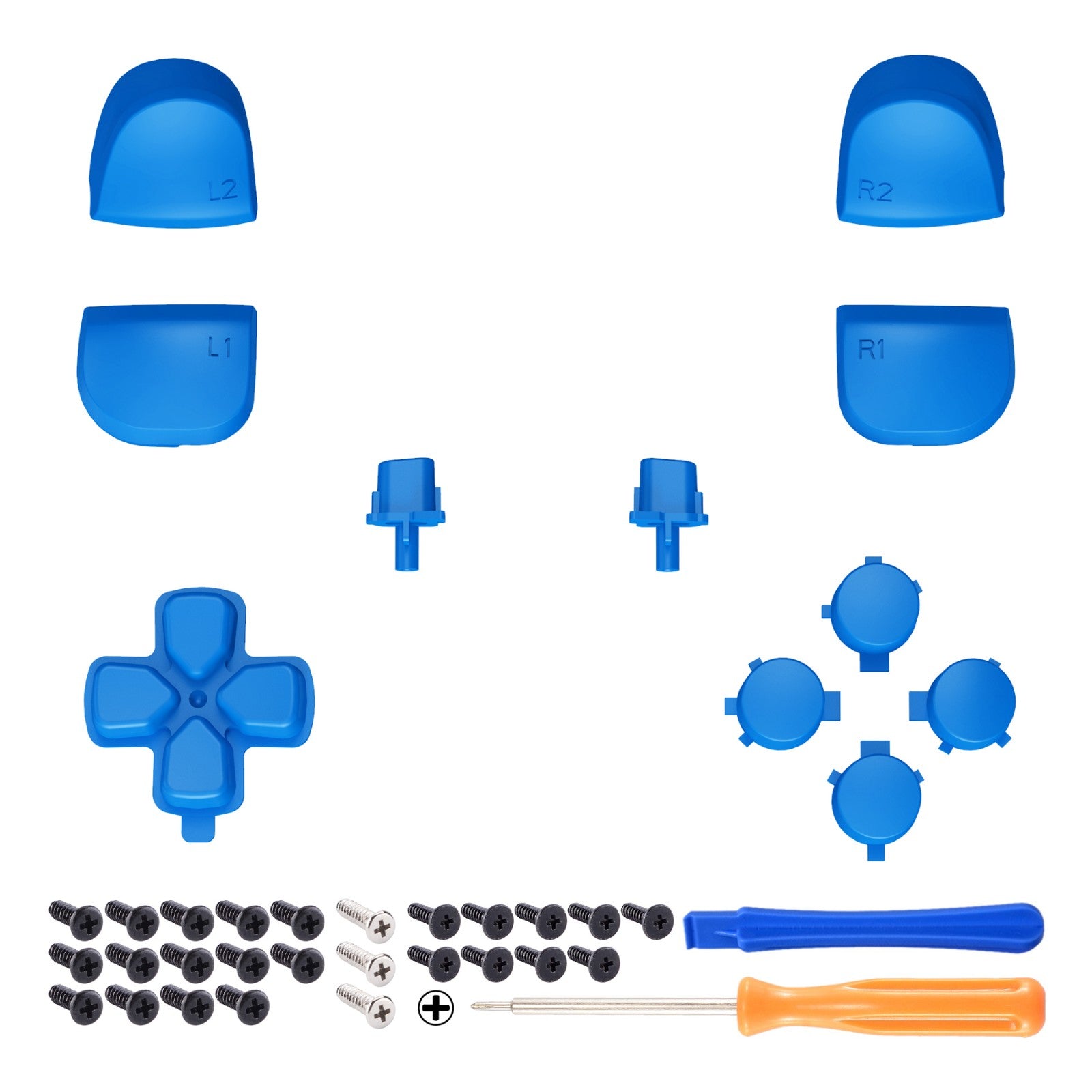 eXtremeRate Replacement D-pad R1 L1 R2 L2 Triggers Share Options