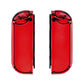 eXtremeRate Retail Chrome Red Joycon Handheld Controller Housing (D-Pad Version) with Full Set Buttons, DIY Replacement Shell Case for NS Switch JoyCon & OLED JoyCon - Console Shell NOT Included- JZD403
