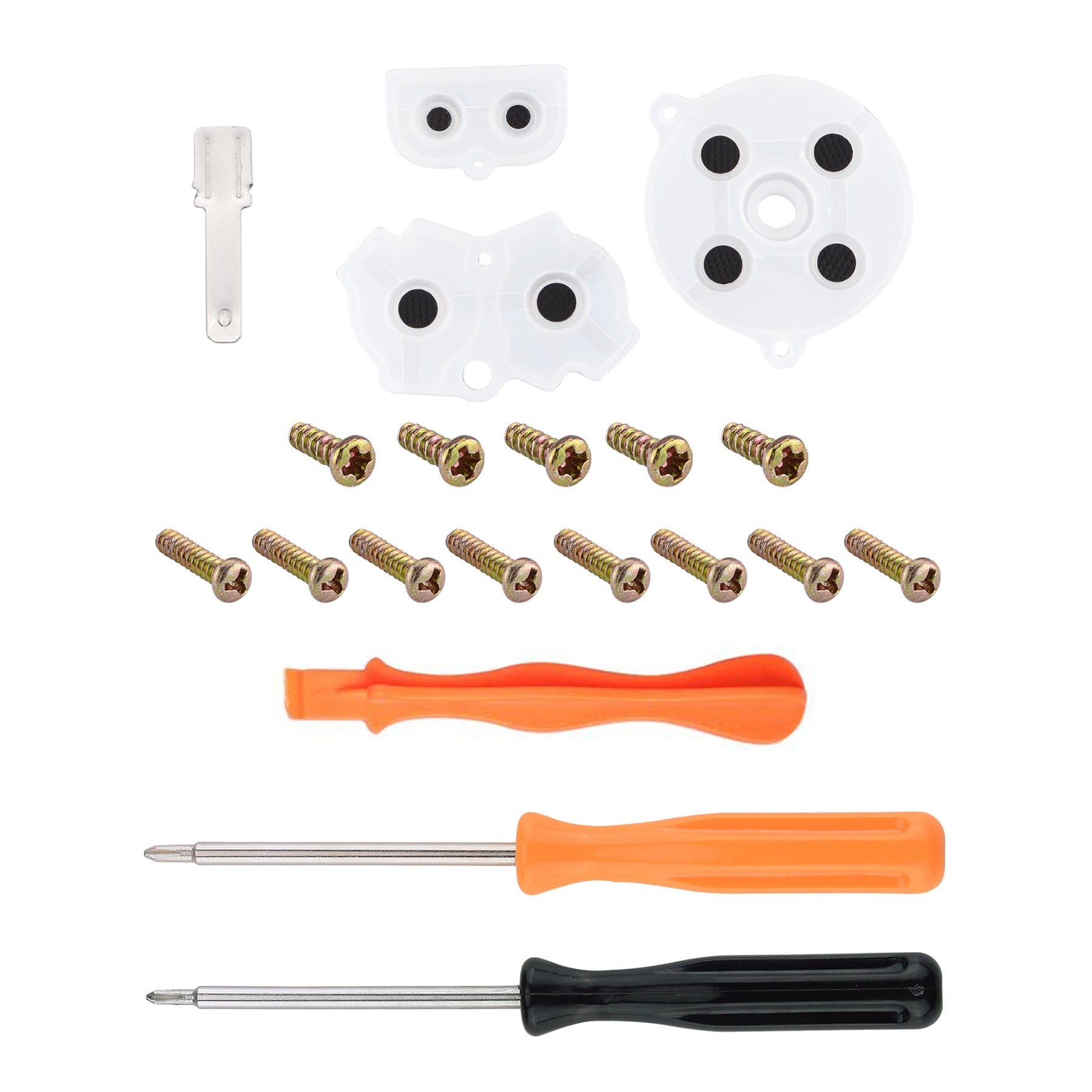 per nintendo gameboy classic Set pulsanti in plastica - a - b - croce per nintendo gameboy classic Set pulsanti in plastica - a - b - croce