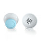 eXtremeRate Retail Heaven Blue & White Dual-color Replacement 3D Joystick Thumbsticks, Analog Thumb Sticks with Cross Screwdriver for Nintendo Switch Pro Controller - KRM507
