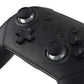 eXtremeRate Retail Black & Transparent Dual-color Replacement 3D Joystick Thumbsticks, Analog Thumb Sticks with Cross Screwdriver for Nintendo Switch Pro Controller - KRM509