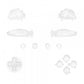 eXtremeRate Retail Transparent Clear Repair ABXY D-pad ZR ZL L R Keys for Nintendo Switch Pro Controller, DIY Replacement Full Set Buttons with Tools for Nintendo Switch Pro - Controller NOT Included - KRM511