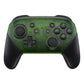 eXtremeRate Retail Transparent Clear Green Faceplate and Backplate for Nintendo Switch Pro Controller, DIY Replacement Shell Housing Case for Nintendo Switch Pro - Controller NOT Included - MRM504