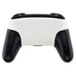 eXtremeRate Retail White Faceplate and Backplate for Nintendo Switch Pro Controller, Soft Touch DIY Replacement Shell Housing Case for Nintendo Switch Pro - Controller NOT Included - MRP306
