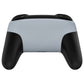 eXtremeRate Retail New Hope Gray Faceplate and Backplate for NS Switch Pro Controller, Soft Touch DIY Replacement Shell Housing Case for NS Switch Pro Controller - Controller NOT Included - MRP337