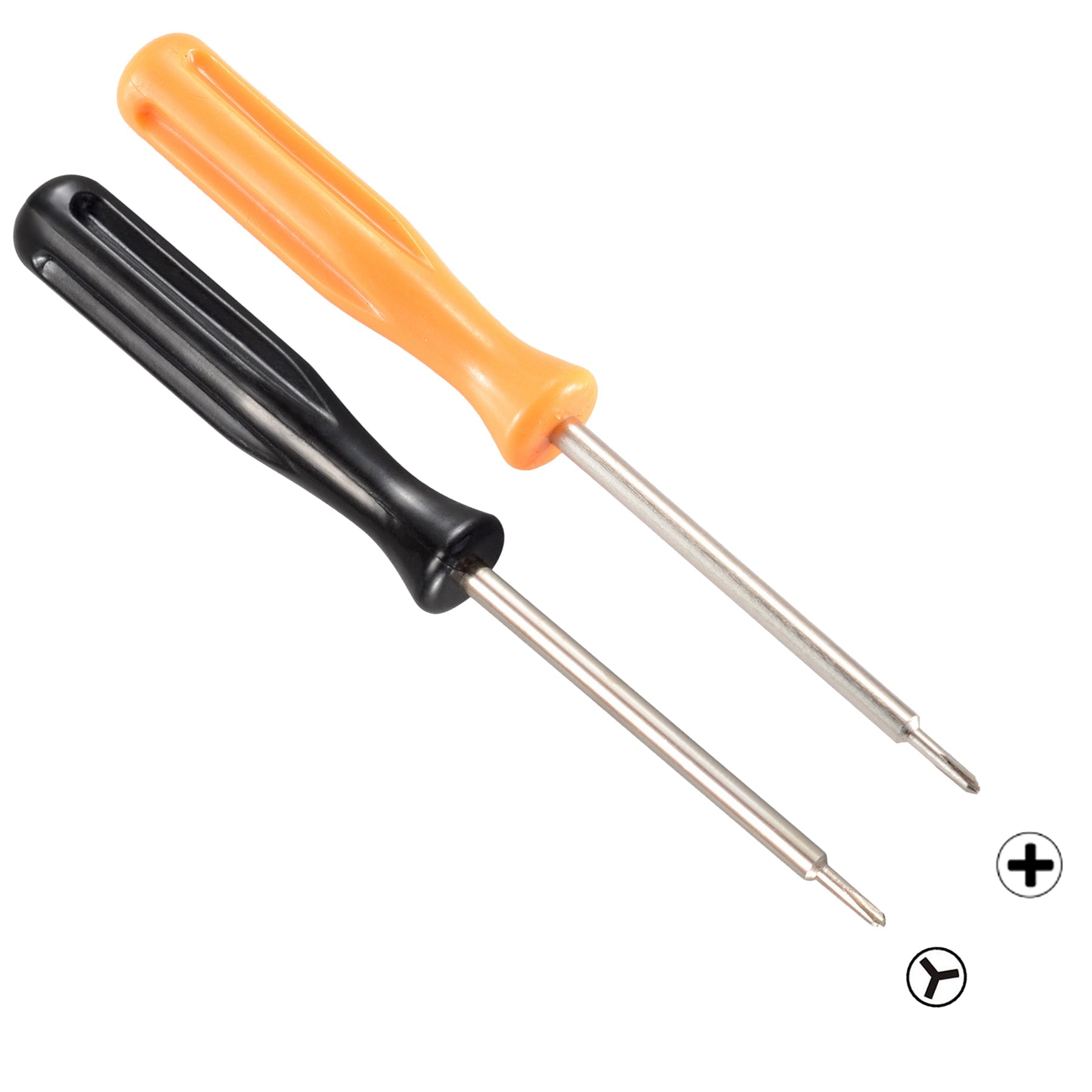 eXtremeRate Retail "Y" "+" Cross Triwing Screw Driver Brush Set + 2pcs Screen Protector For Nintendo Switch - NSAR0017GC+NSPJ0015GC