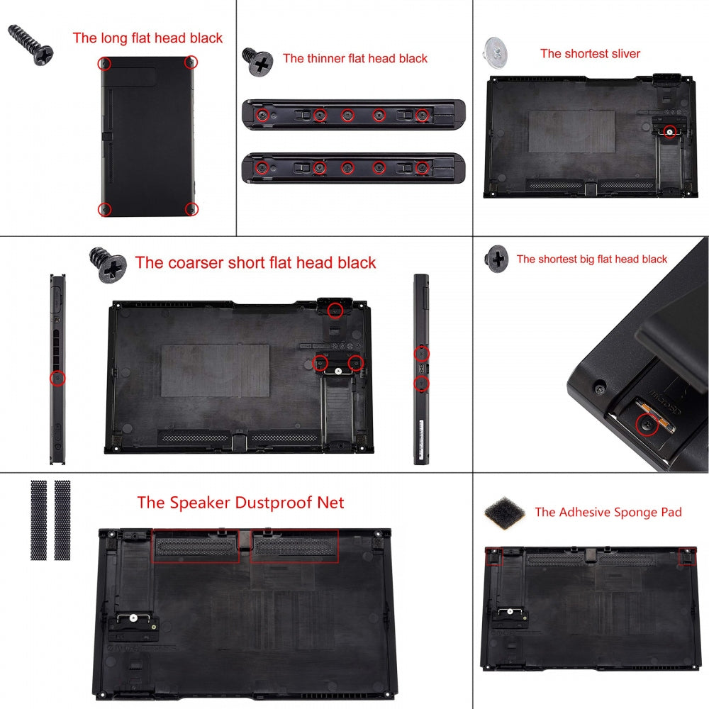 eXtremeRate Soft Touch Grip The Great Wave Console Back Plate DIY