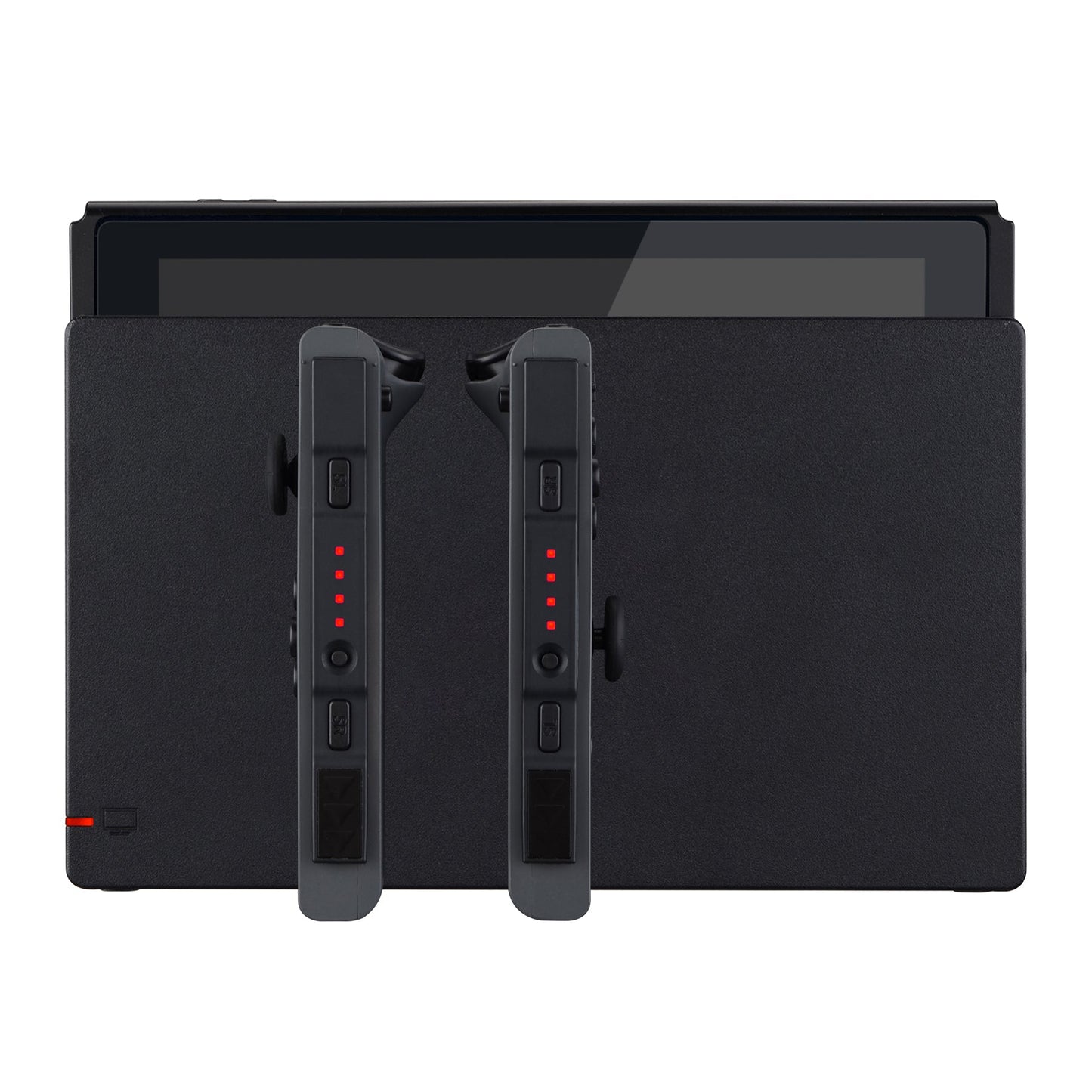 eXtremeRate Retail Red Firefly LED Tuning Kit for NS Switch Joycons Dock NS Joycon SL SR Buttons Ribbon Flex Cable Indicate Power LED-Joycons Dock NOT Included - NSLED003