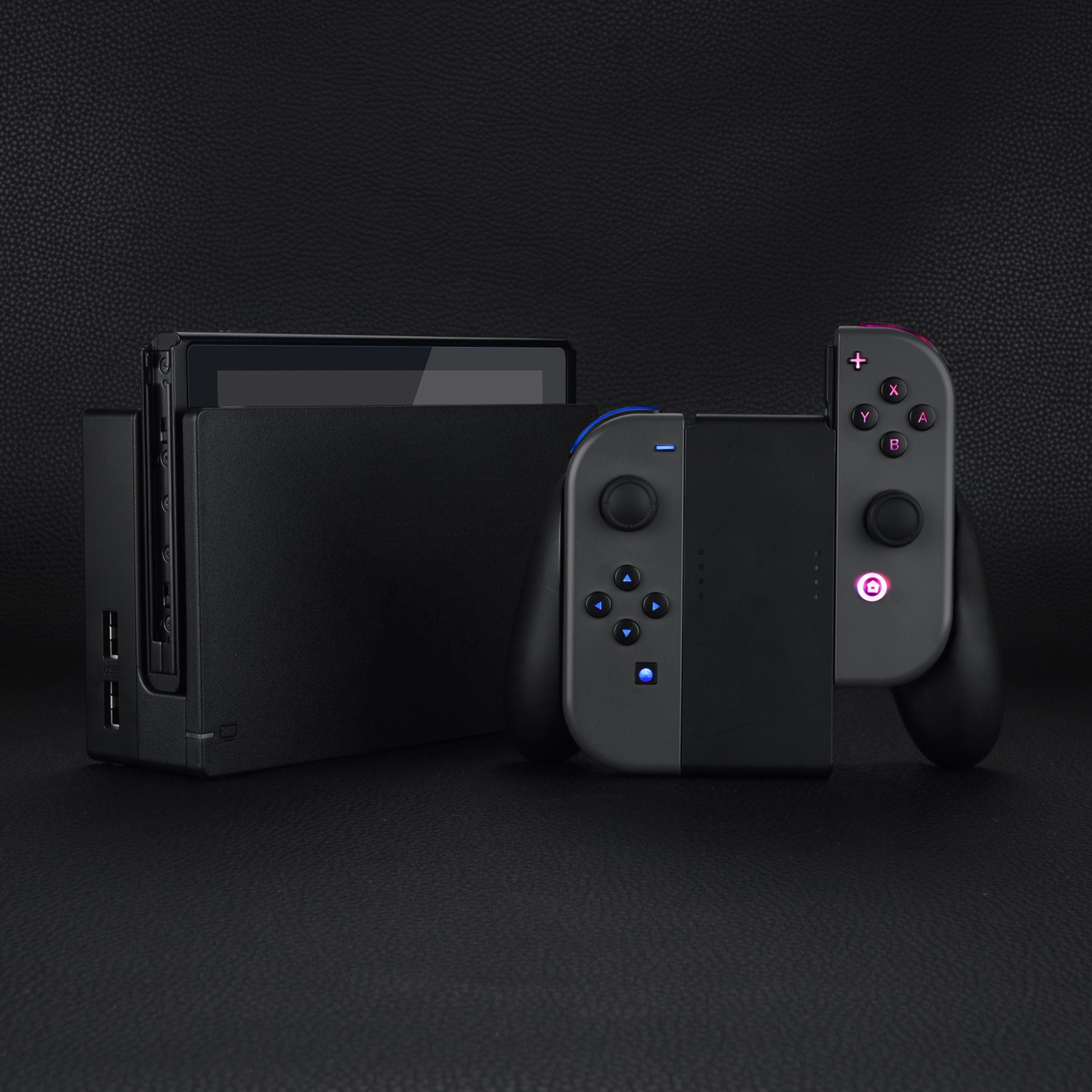 eXtremeRate 7 Colors 9 Modes NS Joycon DFS LED Kit, Multi-Colors