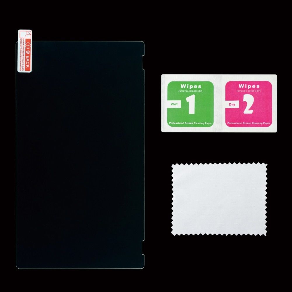 eXtremeRate Retail "Y" "+" Cross Triwing Screw Driver Brush Set + 2pcs Screen Protector For Nintendo Switch - NSAR0017GC+NSPJ0015GC