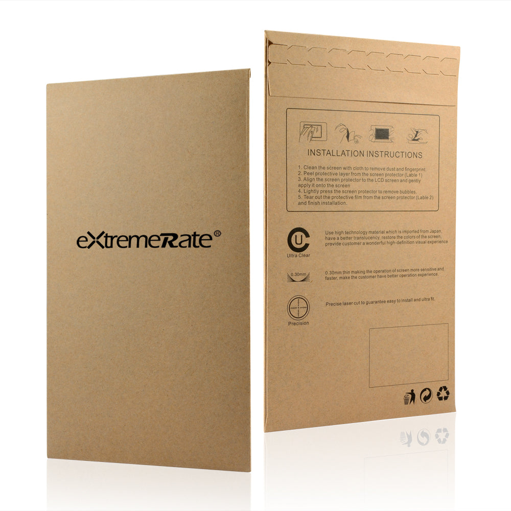 eXtremeRate Retail "Y" "+" Cross Triwing Screw Driver Brush Set + 2pcs Screen Protector For Nintendo Switch - NSAR0017GC+NSPJ0015GC