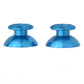 eXtremeRate Retail Aluminum Blue Thumbsticks Replacement Thumb Stick For ps4 Controller For Nintendo Switch Pro Controller - P4J0304