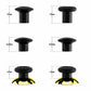 eXtremeRate Retail ThumbsGear Interchangeable Ergonomic Thumbstick for ps4 Slim ps4 Pro Controller with 3 Height Domed and Concave Grips Adjustable Joystick -  Chrome Glossy Gold & Black - P4J1108