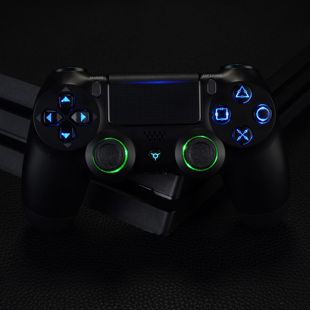 eXtremeRate Multi-Colors Luminated D-pad Thumbstick Trigger Home