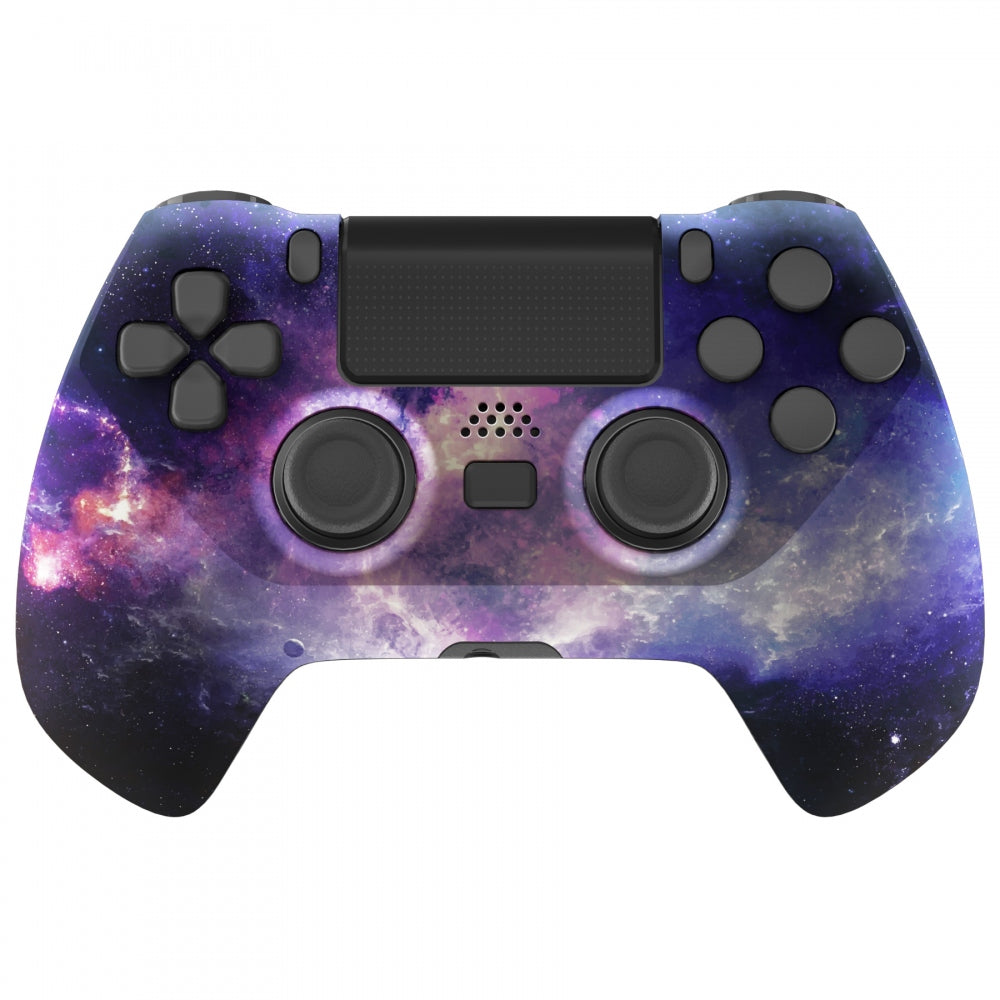 その他 ps4 eXtremeRate Chameleon Purple Blue Game Improvement Replacement