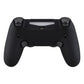 eXtremeRate Retail Soft Touch Black Dawn 2.0 FlashShot Trigger Stop Remap Kit for ps4 CUH-ZCT2 Controller, Part & Back Shell & 2 Back Buttons & 2 Trigger Lock for ps4 Controller JDM 040/050/055 - P4QS008