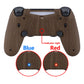 eXtremeRate Retail Wood Grain Dawn 2.0 FlashShot Trigger Stop Remap Kit for ps4 CUH-ZCT2 Controller, Part & Back Shell & 2 Back Buttons & 2 Trigger Lock for ps4 Controller JDM 040/050/055 - P4QS011