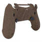 eXtremeRate Retail Wood Grain Dawn 2.0 FlashShot Trigger Stop Remap Kit for ps4 CUH-ZCT2 Controller, Part & Back Shell & 2 Back Buttons & 2 Trigger Lock for ps4 Controller JDM 040/050/055 - P4QS011