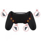 eXtremeRate Retail Soft Touch Black Dawn Remappable Remap Kit with Redesigned Back Shell & 4 Back Buttons for ps4 Controller JDM 040/050/055 - P4RM011