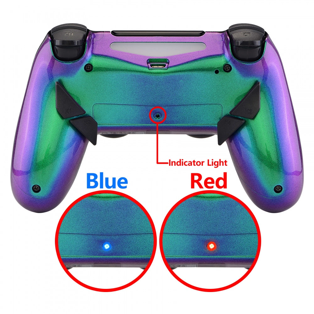 eXtremeRate Chameleon Green Purple Dawn Remappable Remap Kit for