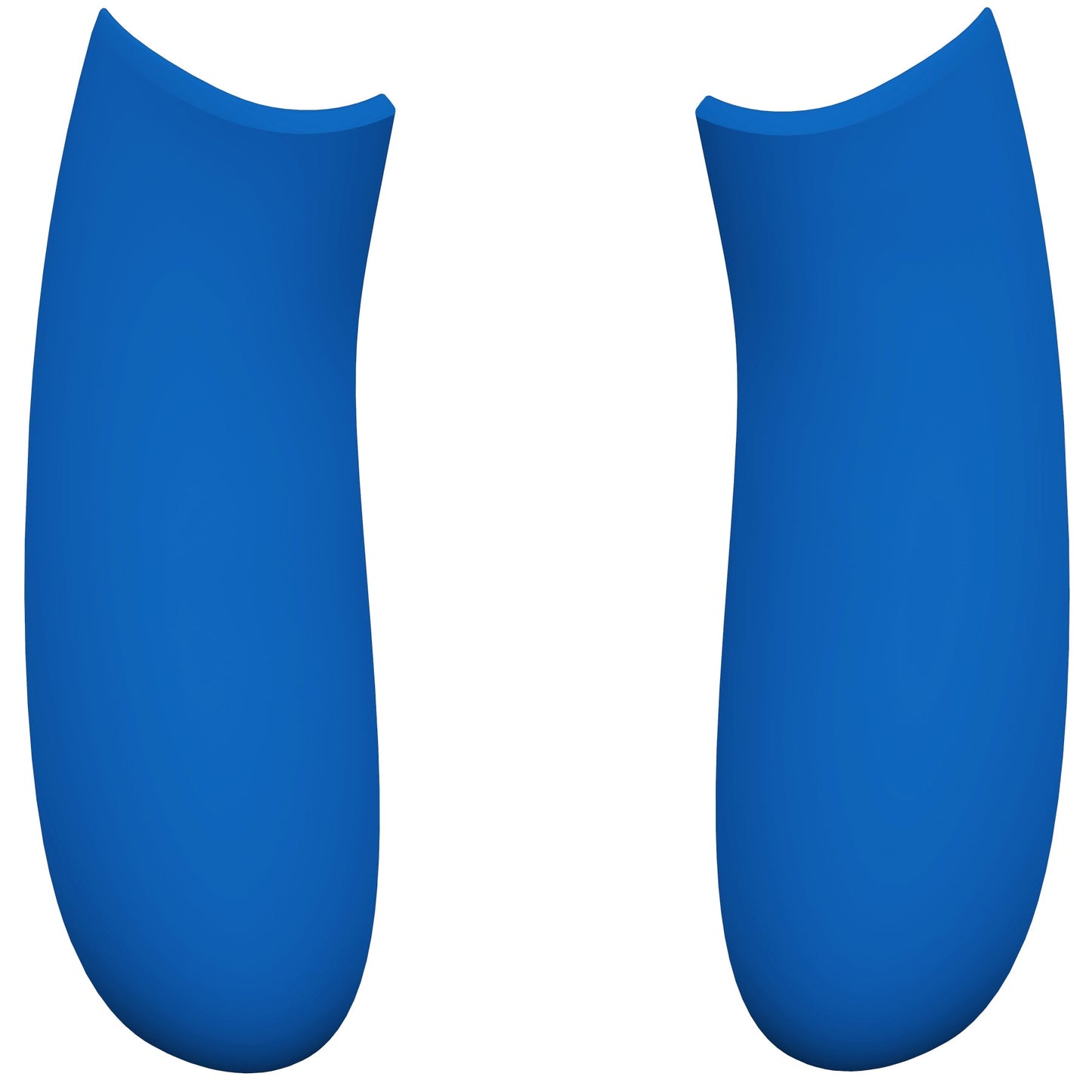 eXtremeRate Retail Blue Soft Touch Grip Back Panels, Comfortable Non-Slip Side Rails Handles, Game Improvement Replacement Parts for Xbox Series S / X Controller - Controller NOT Included - PX3P305