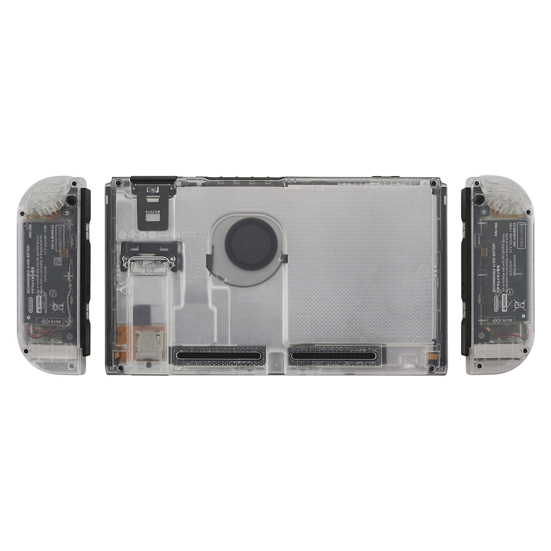 eXtremeRate Transparent Clear Back Plate for Nintendo Switch