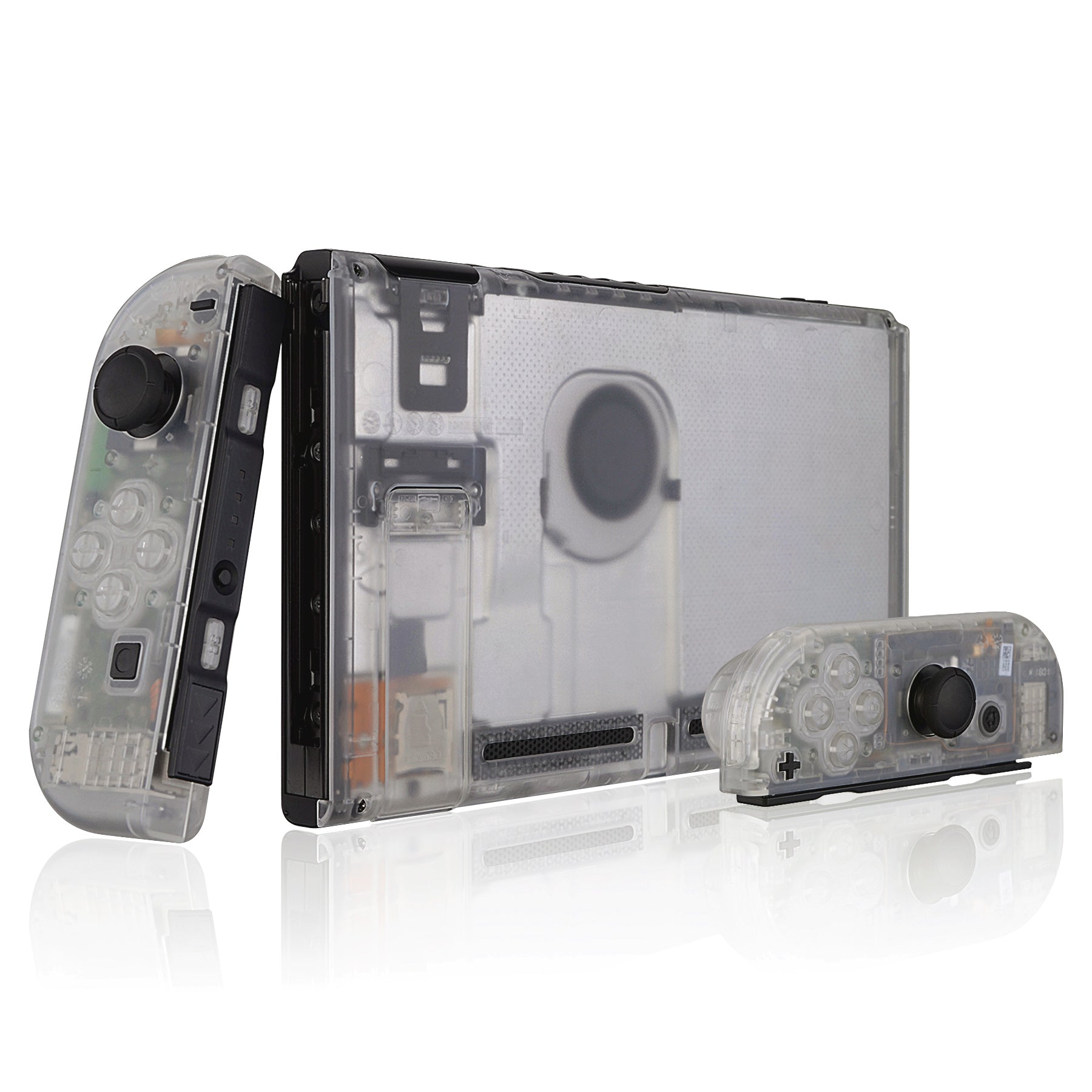 eXtremeRate Transparent Clear Back Plate for Nintendo Switch