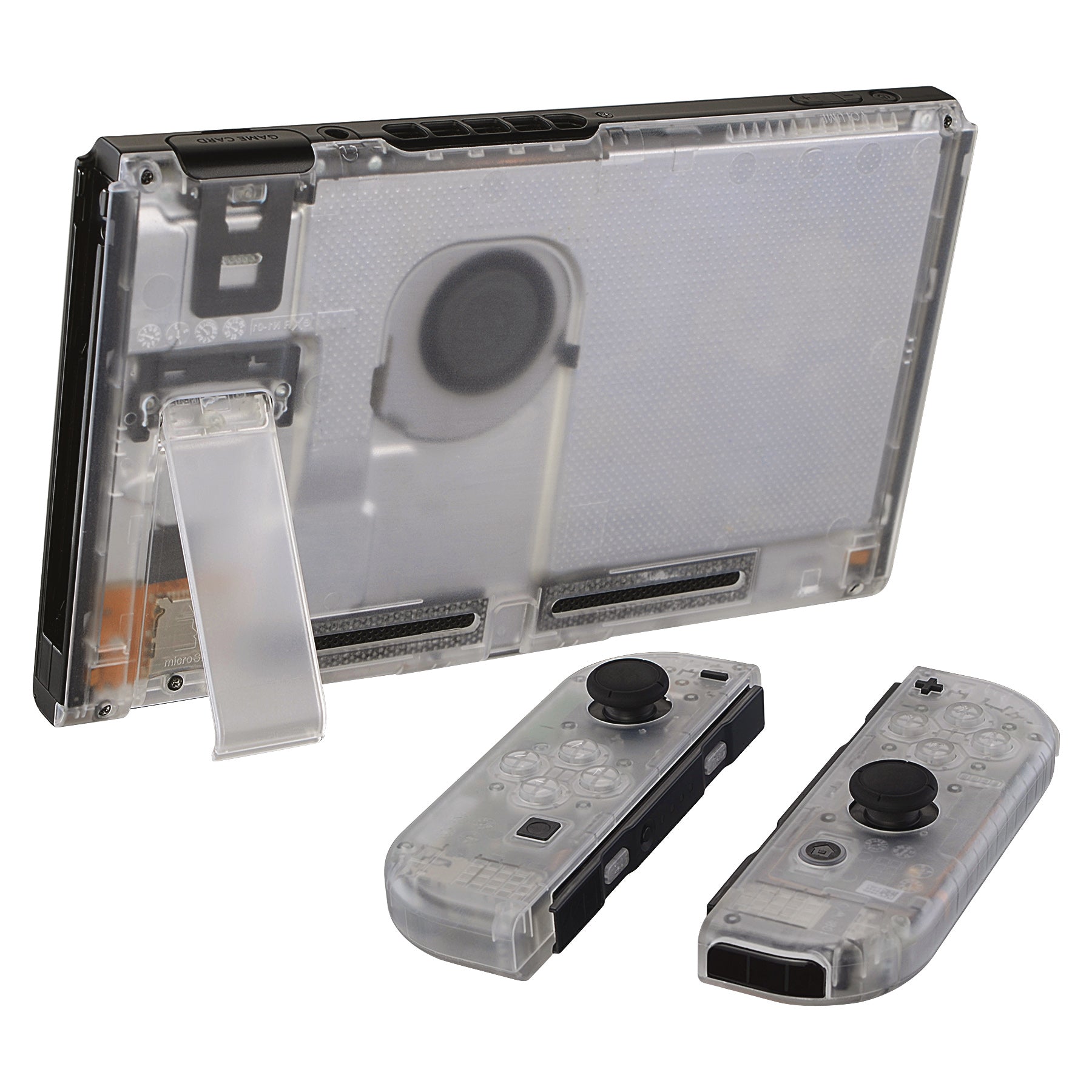 eXtremeRate Transparent Clear Back Plate for Nintendo Switch