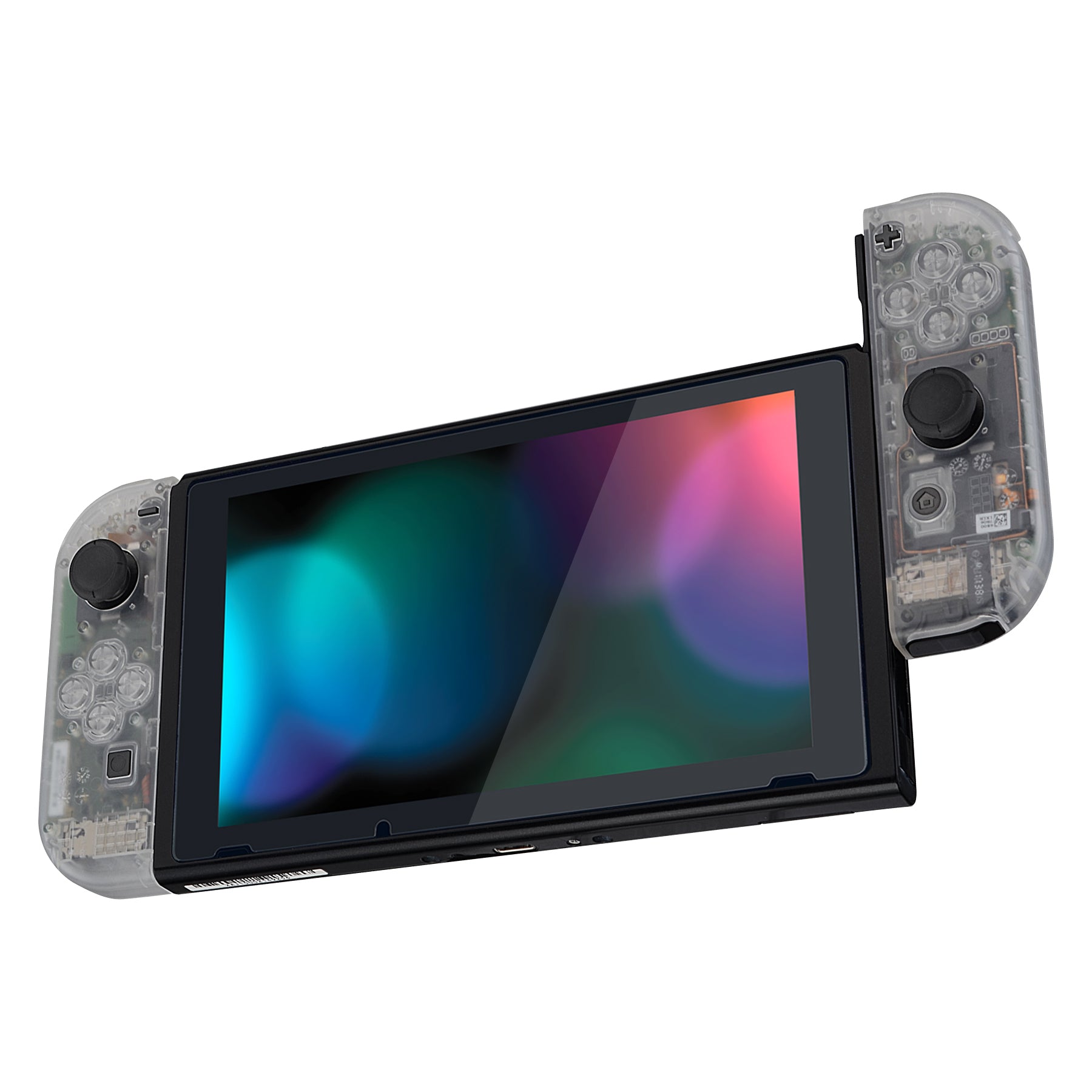 eXtremeRate Transparent Clear Back Plate for Nintendo Switch