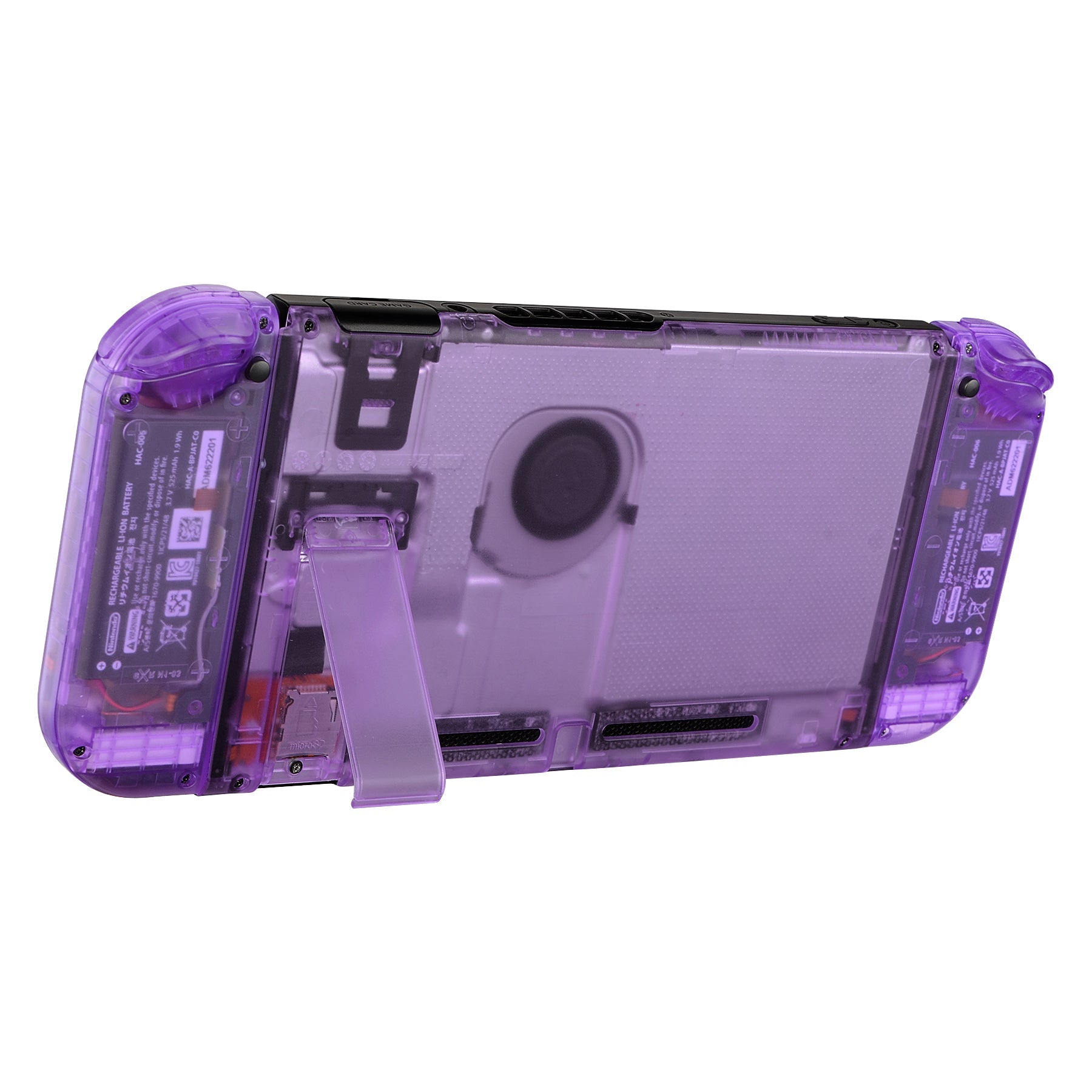 Nintendo Switch Clear Plate EXtremeRate Custom Replacement Full Set