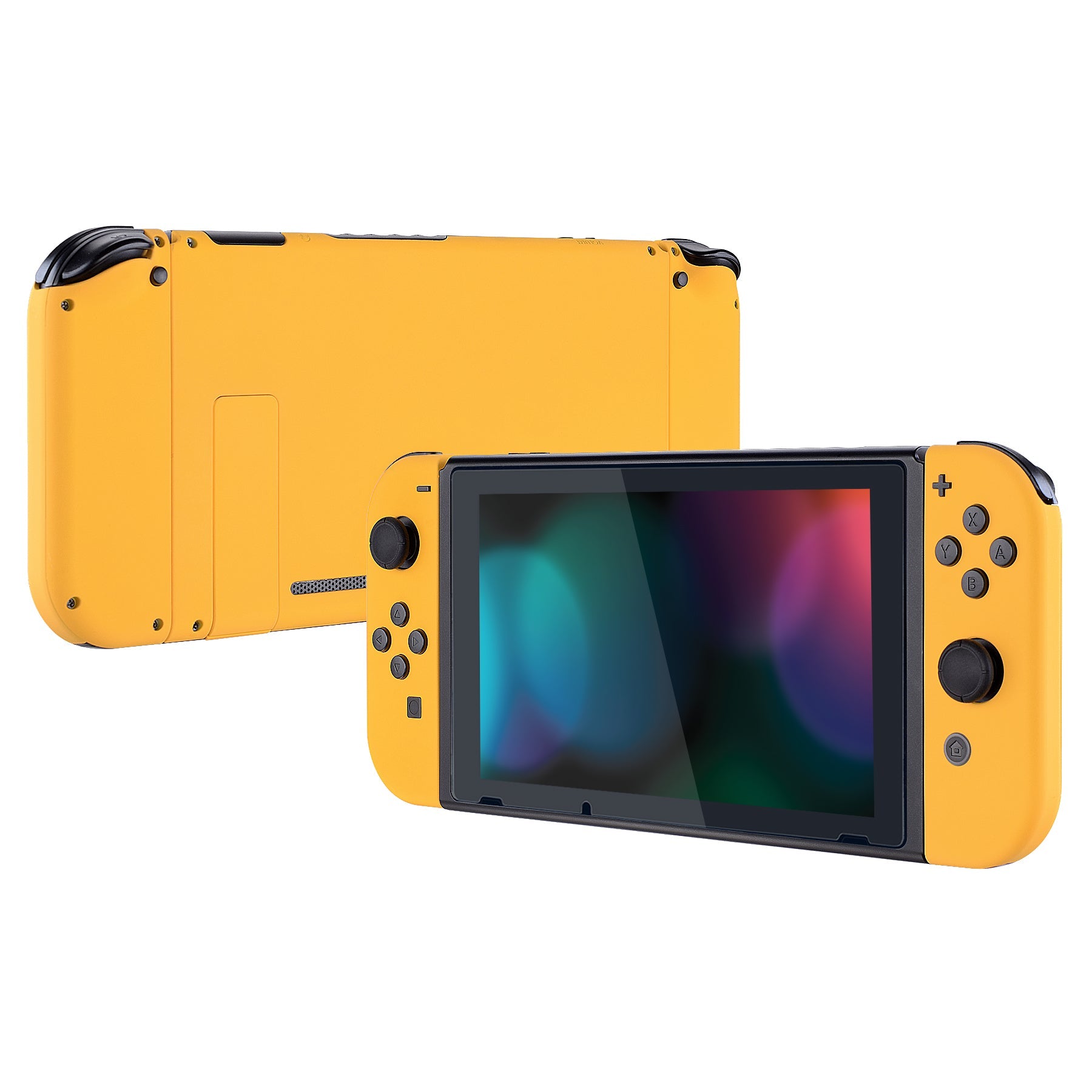 eXtremeRate Soft Touch Grip Back Plate for Nintendo Switch Console